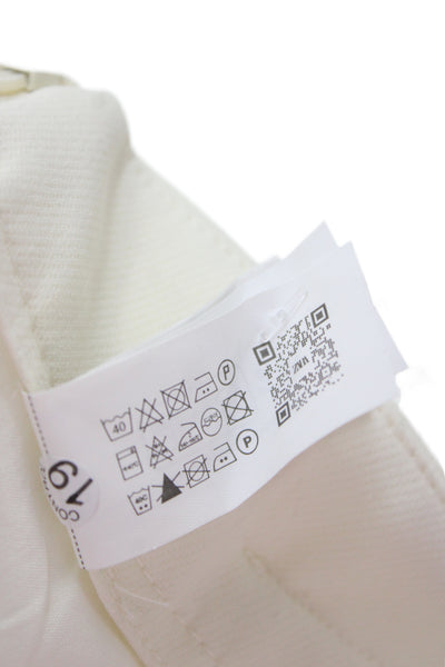 Zara Womens Mini Skort White Size XL