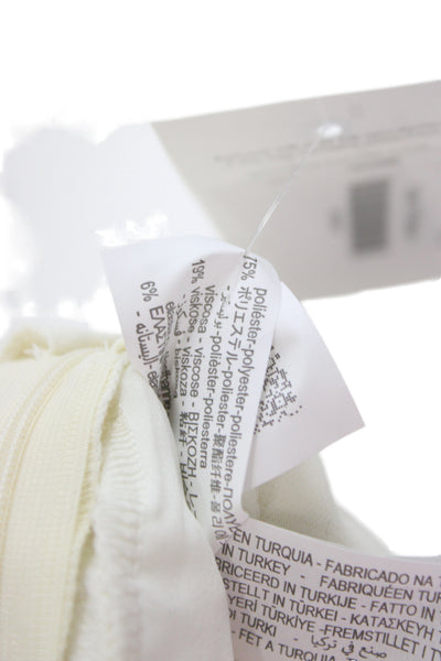 Zara Womens Mini Skort White Size XL