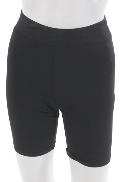 Babaton Unisex Biker Shorts Black 94% Nylon 6% Elastane Size S