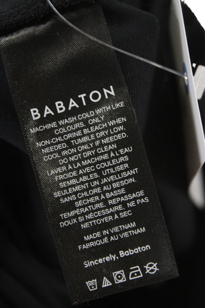 Babaton Unisex Biker Shorts Black 94% Nylon 6% Elastane Size S