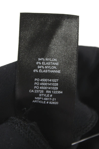 Babaton Unisex Biker Shorts Black 94% Nylon 6% Elastane Size S