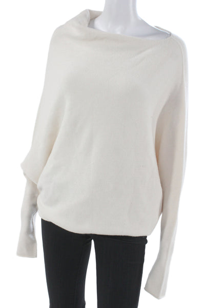Milio Milano Unisex Pullover White Designer Viscose Blend Size XS