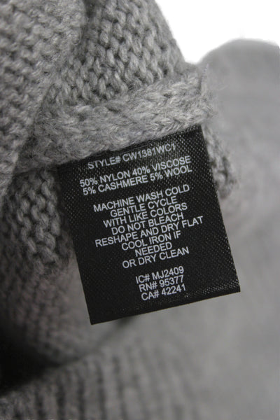 Sanctuary Women Pullover Hoodie Gray Drawstring Long Sleeve Size M