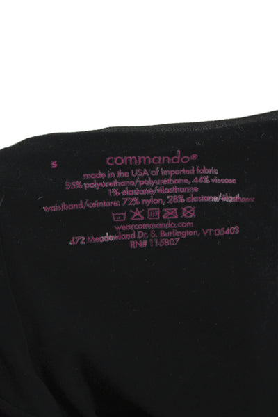 Commando Womens Ankle Jegging Biker Black Size S