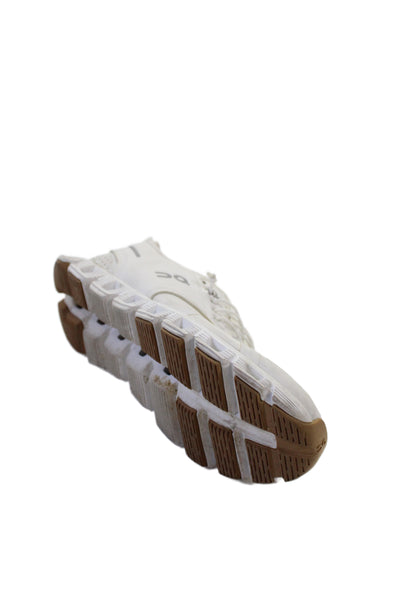 On Cloud Womens 5 Terry Lace Up Low Top Sneakers White Size 7.5