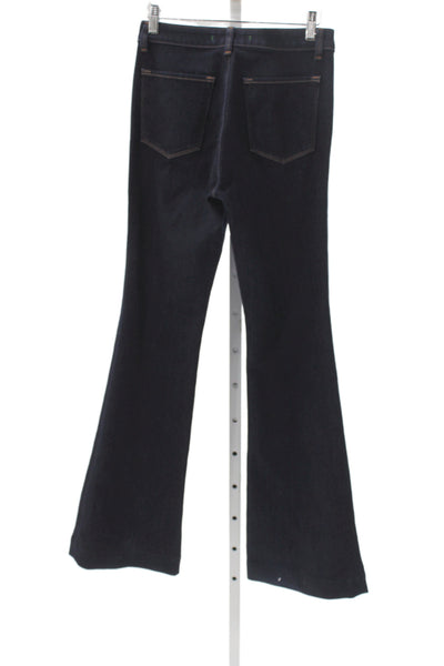 J Brand Womens Dark Blue High Rise Bootcut Jeans Denim Size 27