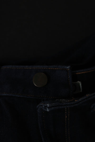 J Brand Womens Dark Blue High Rise Bootcut Jeans Denim Size 27