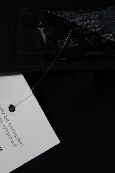 Escada Margaretha Ley Unisex Black Wool Dress Pants Size 34