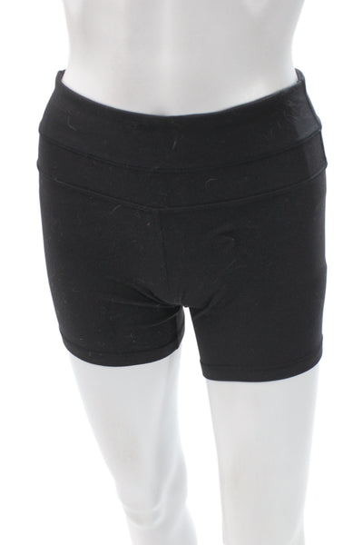 Lululemon Women Biker Shorts Black Spandex Size 4