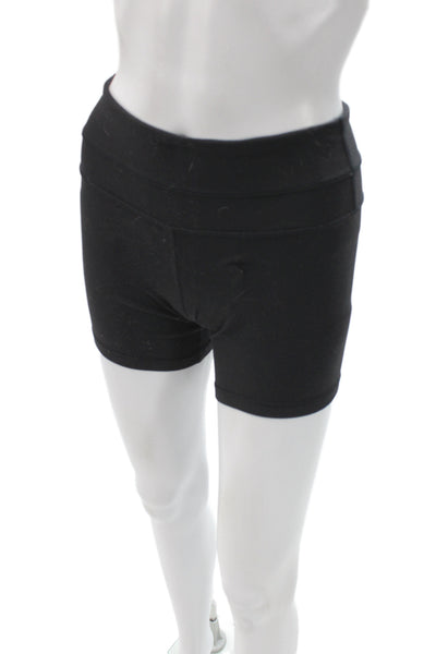 Lululemon Women Biker Shorts Black Spandex Size 4