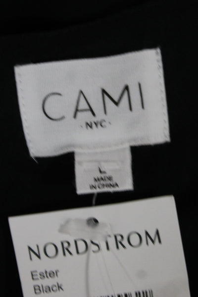 Cami NYC Womens V Neck Sleeveless Solid Blouse Size 8