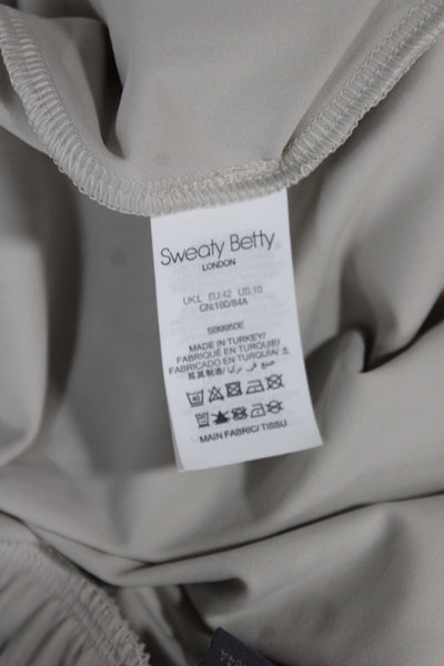 Sweaty Betty Unisex Cargo Jogger Pants Beige Polyester Size L
