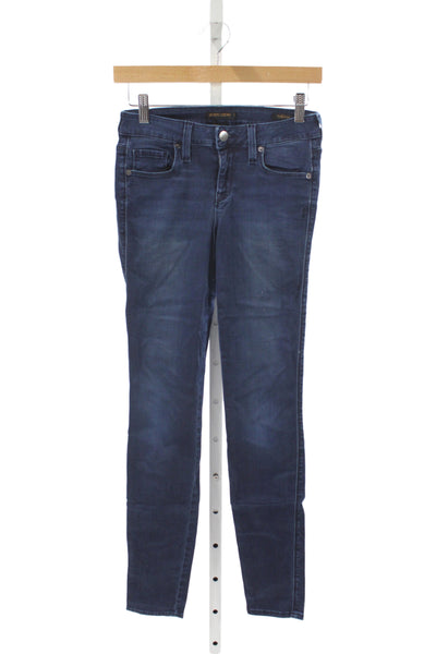 Genetic Denim Women Skinny Dark Blue Jeans Size 26