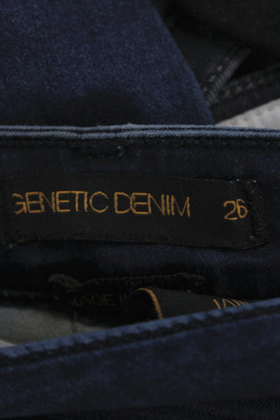 Genetic Denim Women Skinny Dark Blue Jeans Size 26