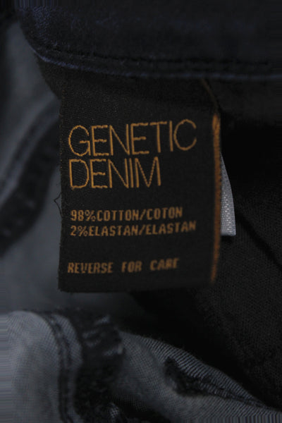 Genetic Denim Women Skinny Dark Blue Jeans Size 26