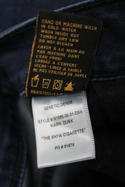 Genetic Denim Women Skinny Dark Blue Jeans Size 26
