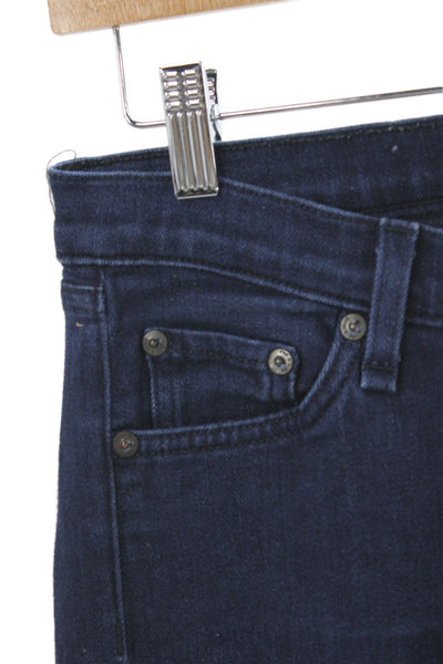 Rag & Bone Jean Women Skinny Dark Blue Jeans Size 26