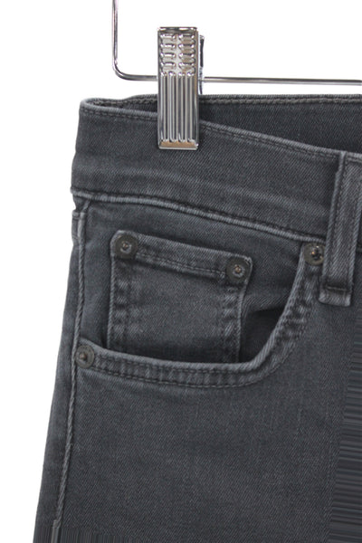 Rag & Bone Jean Womens Ankle Skinny Dark Gray Jeans Size 27