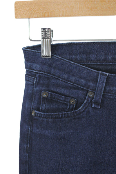 Rag & Bone Jean Womens Skinny Ankle Jeans Dark Blue Size 27