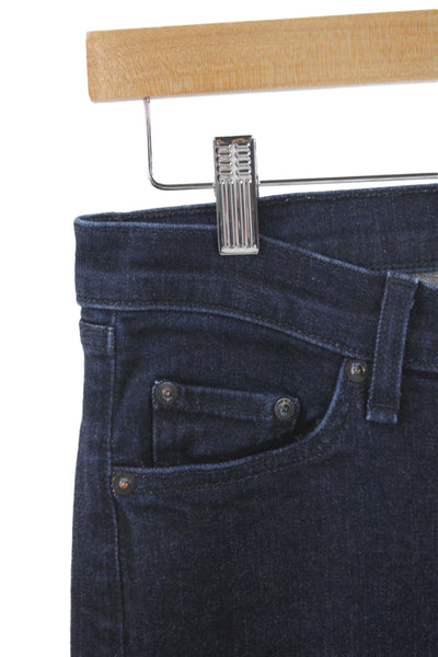 Rag & Bone Jean Women Skinny Ankle Dark Blue Jeans Size 28