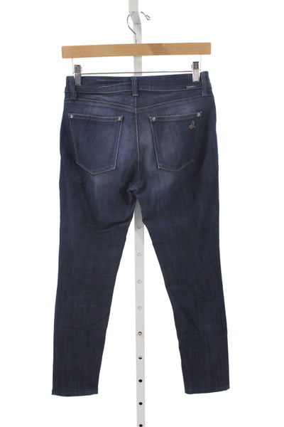 DL1961 Womens Dark Blue Mid Rise Ankle Jegging Size 26