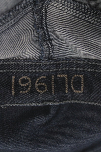 DL1961 Womens Dark Blue Mid Rise Ankle Jegging Size 26