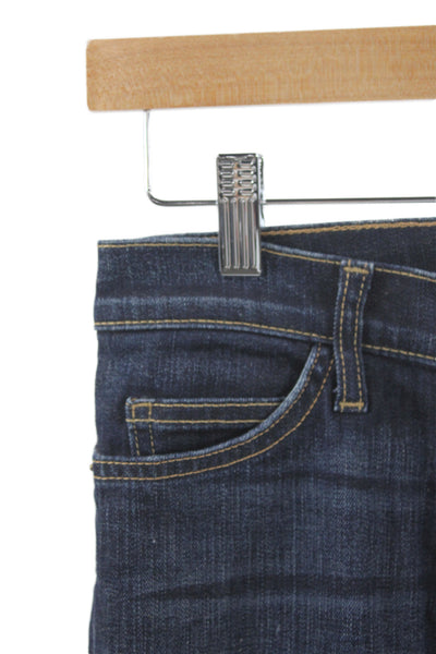 Current/Elliott Women Skinny Ankle Dark Blue Jeans Size 25