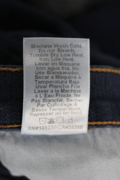 Current/Elliott Womens Skinny Jeans Blue Mid Rise Size 26