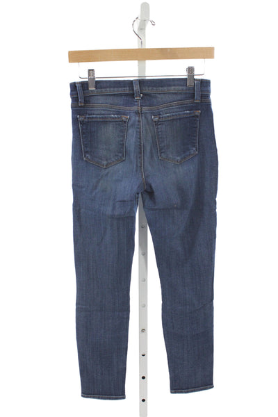 J Brand Womens Skinny Ankle Dark Blue Jeans Size 26
