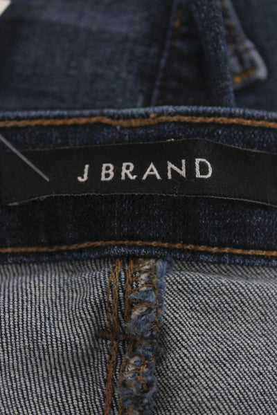 J Brand Womens Skinny Ankle Dark Blue Jeans Size 26