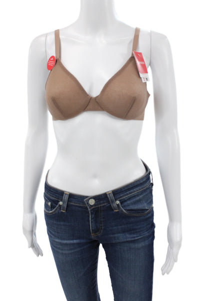 Spanx Womens Sheerflex Fit To You Bra Cafe Beige Size Medium