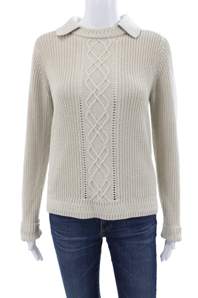 Alp N Rock Unisex Beige Pullover Sweater Size S
