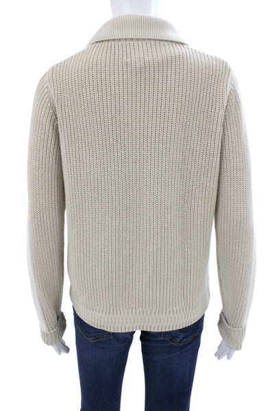 Alp N Rock Unisex Beige Pullover Sweater Size S
