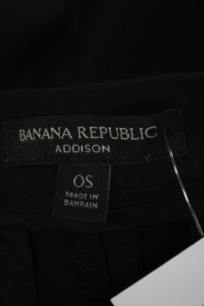 Banana Republic Womens Beige Cropped Ankle Pants Cotton Blend Size 0