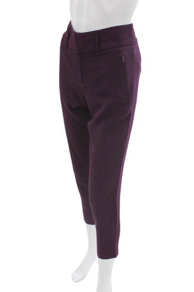 Rag & Bone Womens Purple Ankle Cropped Dress Pants Size 2