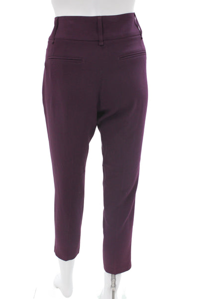 Rag & Bone Womens Purple Ankle Cropped Dress Pants Size 2