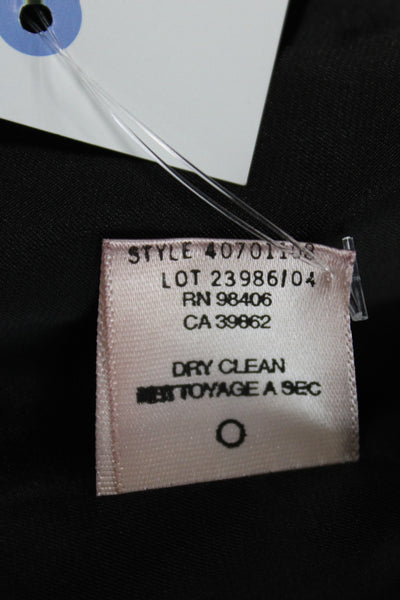 Theory Womens Pin Stripe Button up Blazer Size 0