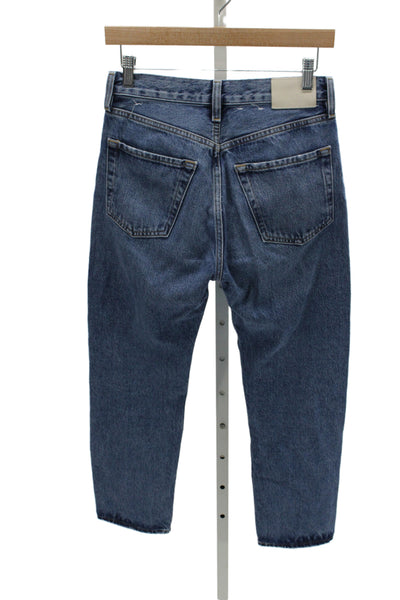Citizens of Humanity Unisex Cropped Straight Jeans Dark Blue Size 23