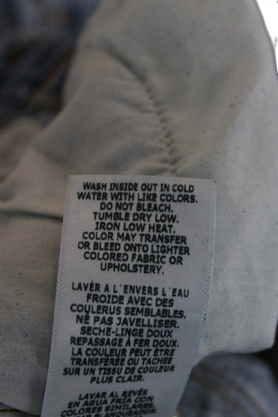 Frame Womens Bootcut Flared Jeans Blue High Waist 100% Cotton Size 24