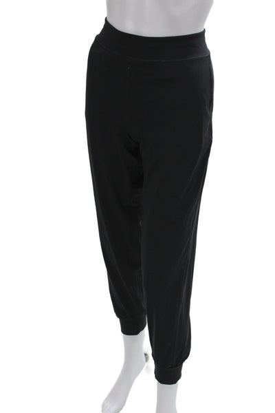Sweaty Betty Women Jogger Sweatpants Black Polyester Spandex Size M