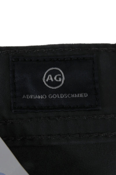 AG Adriano Goldschmied Mens Chino Pants Dark Gray Button 30 Inseam Size 32