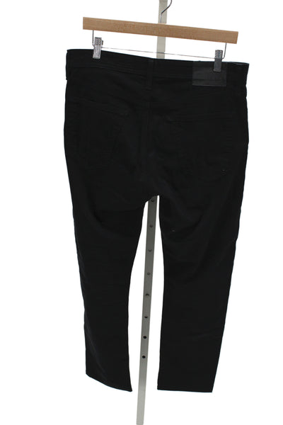 AG Adriano Goldschmied Mens Skinny Straight Black Jeans Size 32