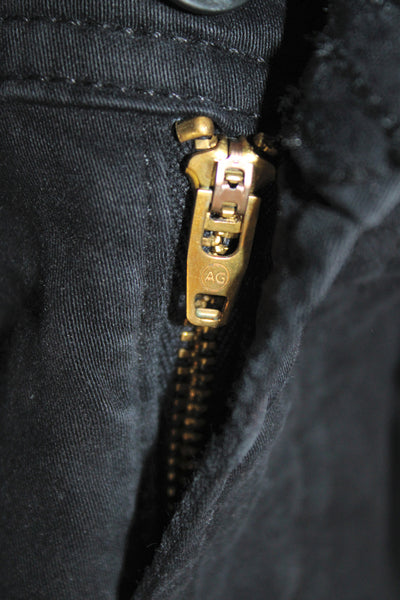 AG Adriano Goldschmied Mens Skinny Straight Black Jeans Size 32