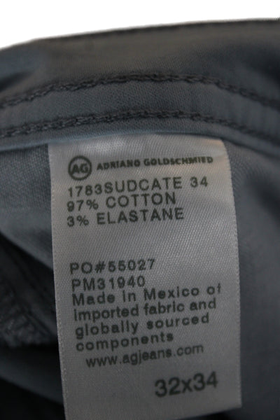 AG Mens Chino Pants Gray Size 32