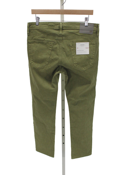 AG Adriano Goldschmied Mens Chinos Green Size 32