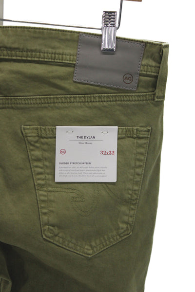 AG Adriano Goldschmied Mens Chinos Green Size 32