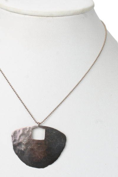 Silpada Womens 925 Silver Retired N2727 Big Dreamer Pendant Necklace 16" 7.9g