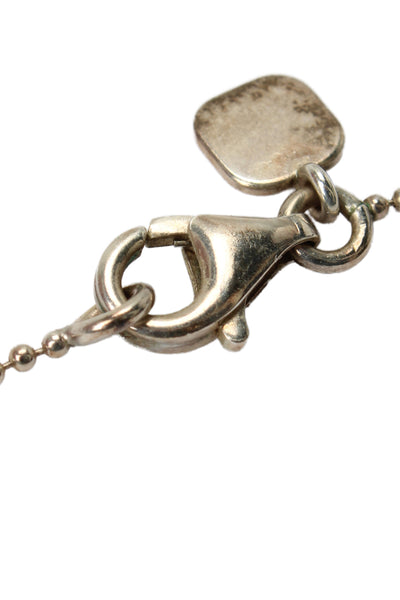 Silpada Womens 925 Silver Retired N2727 Big Dreamer Pendant Necklace 16" 7.9g