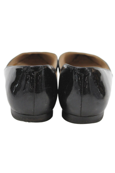 MARC FISHER LTD Womens Pointed Toe D'Orsay Flats Black Size 8.5 Medium