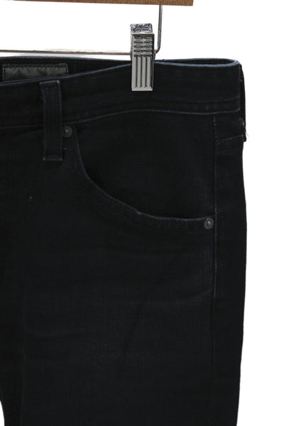AG-ED Denim Mens Skinny Straight Dark Blue Jeans Size 32